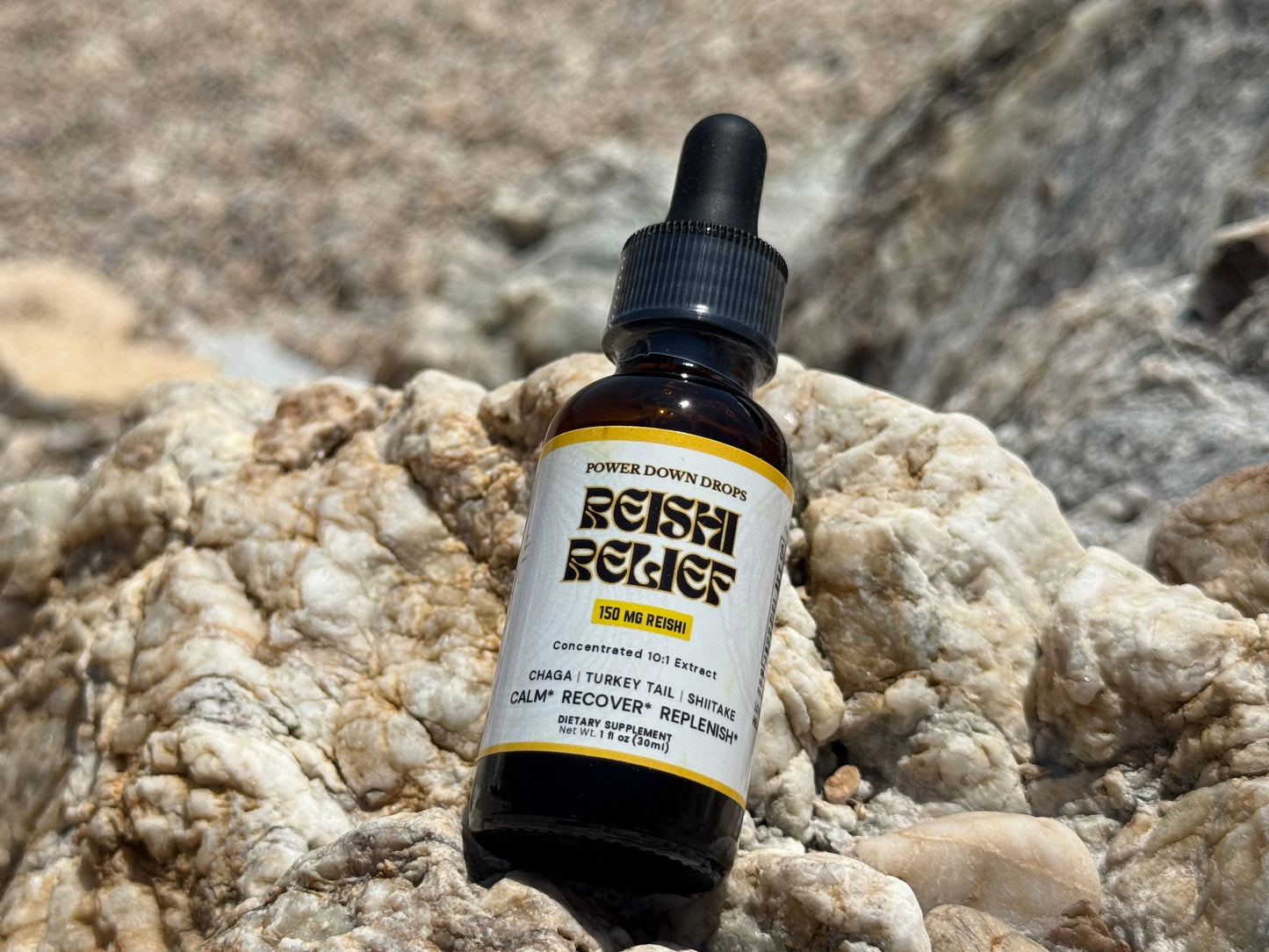 Power-Down Reishi Relief Drops: Gourmet Mushrooms plus Immunity Blend